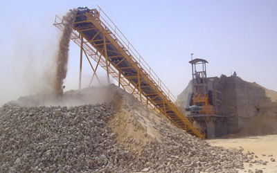 Jasa Fabrikasi Crusher Conveyor Industri Pertambangan Batu