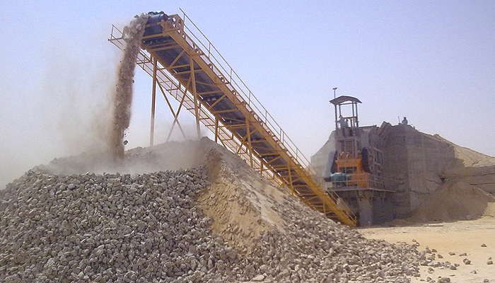 Jasa Fabrikasi Crusher Conveyor Industri Pertambangan Batu