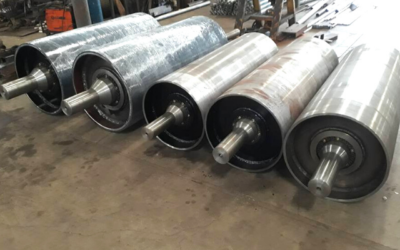 JUAL PULLEY DRUM CONVEYOR DAN AKSESORIS CONVEYOR LAINNYA