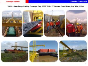 Fabrikasi loading conveyor