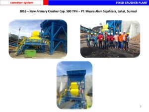 fabrikasi fixed crusher plant