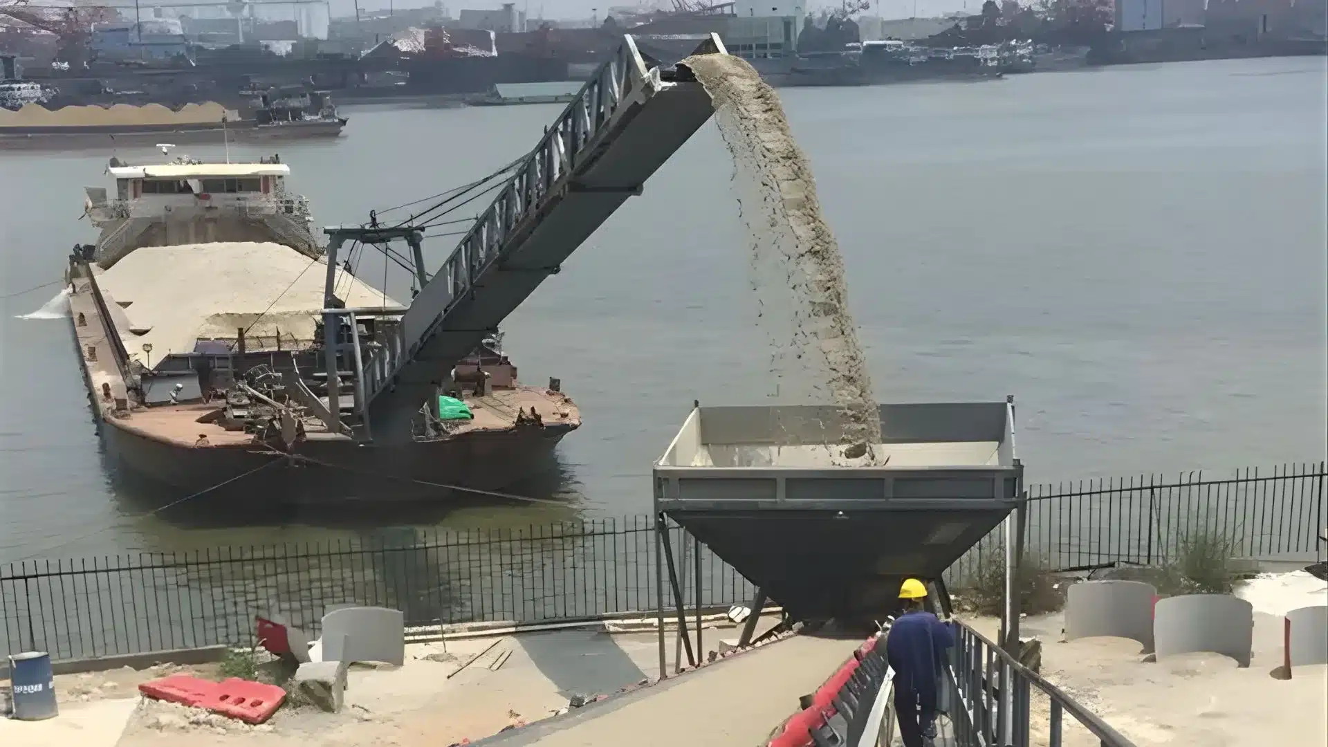 unloading conveyor belt unloading conveyor belt